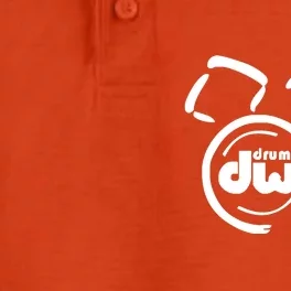 DW Drum Music Instrument Logo Dry Zone Grid Performance Polo