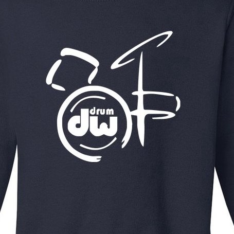DW Drum Music Instrument Logo Toddler Sweatshirt