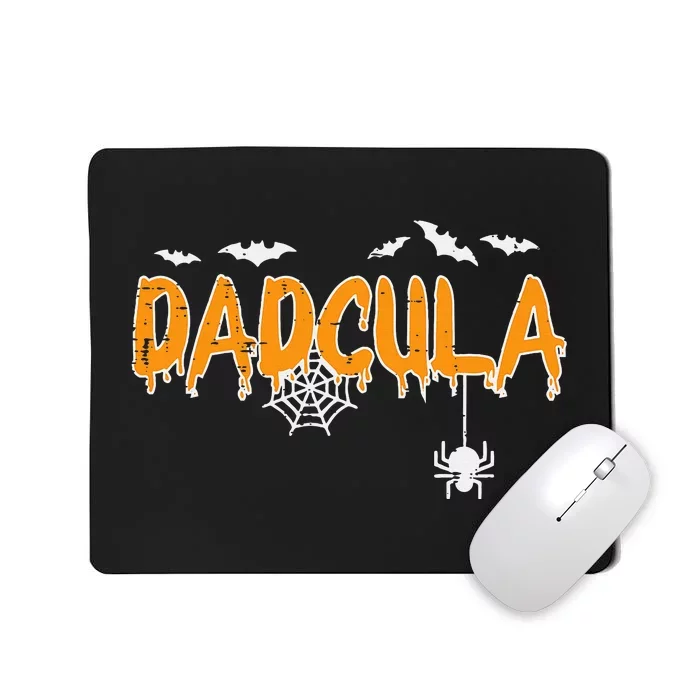 D.A.D.C.U.L.A Daddy Matching Family Halloween Costume Dad Mousepad