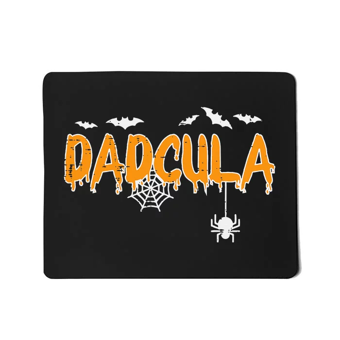 D.A.D.C.U.L.A Daddy Matching Family Halloween Costume Dad Mousepad