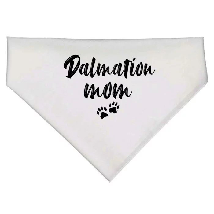 Dalmation Dog Mom Gift USA-Made Doggie Bandana