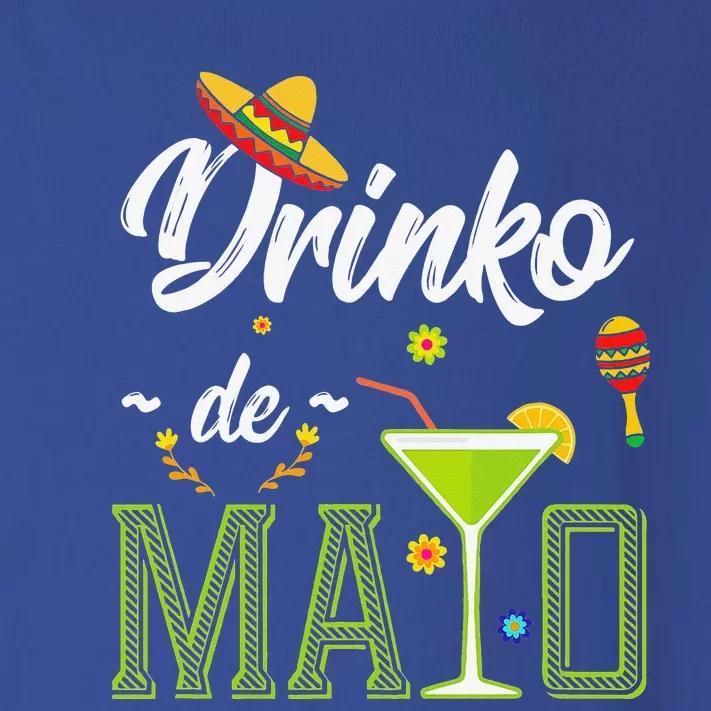 Drinko De Mayo Fiesta Mexican Funny Party Toddler Long Sleeve Shirt