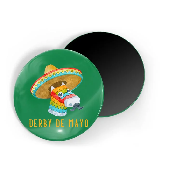 Derby de Mayo Kentucky Horse Race Mexico Pinata Mexican Magnet