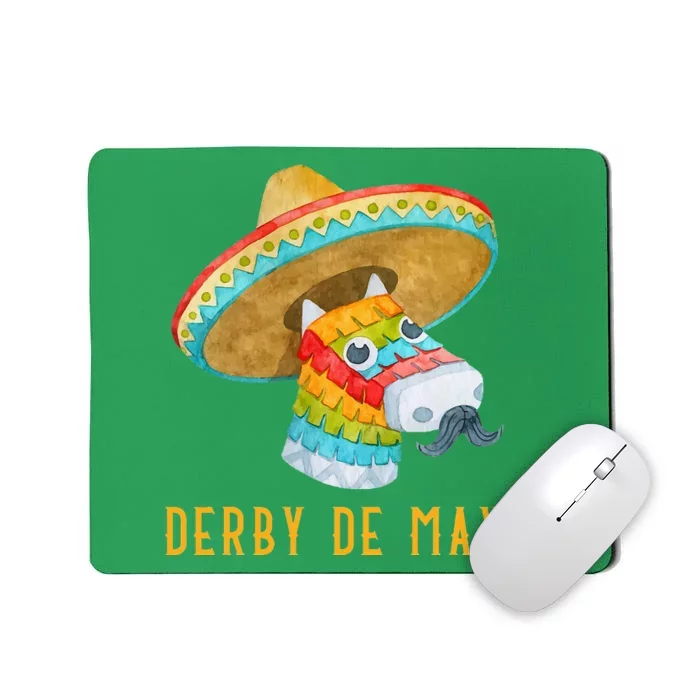 Derby de Mayo Kentucky Horse Race Mexico Pinata Mexican Mousepad