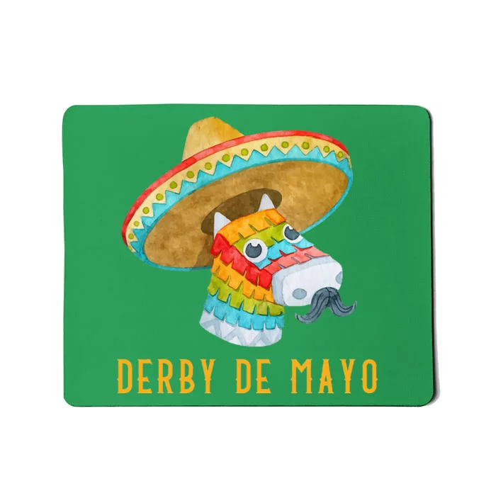 Derby de Mayo Kentucky Horse Race Mexico Pinata Mexican Mousepad