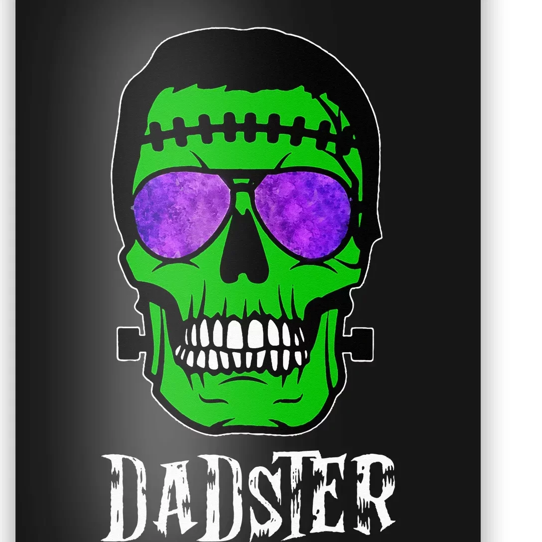 Dadster Dad Monster Halloween Costume Daddy Father Poster