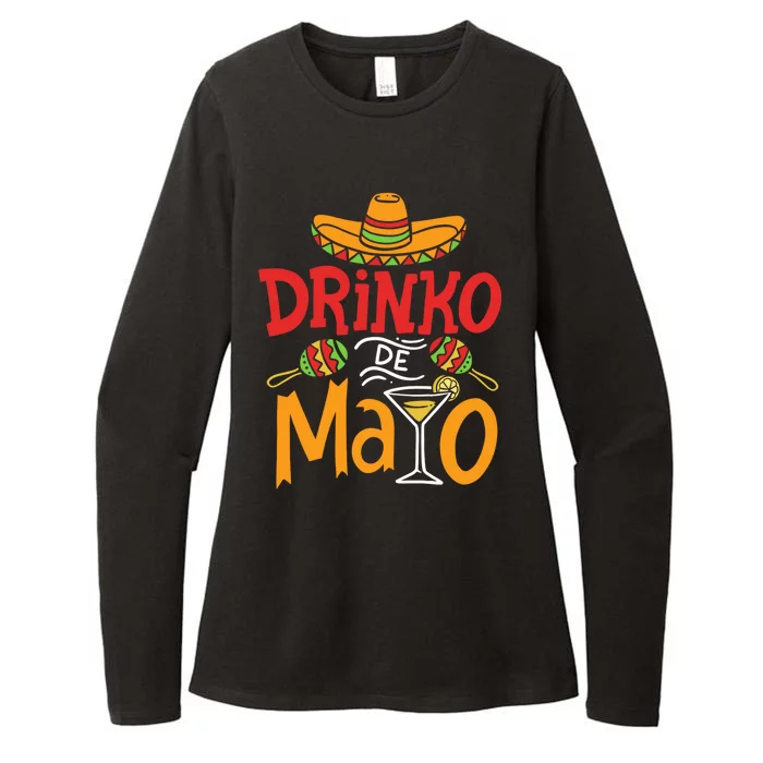 Drinko De Mayo Cinco De Mayo Fiesta Womens CVC Long Sleeve Shirt