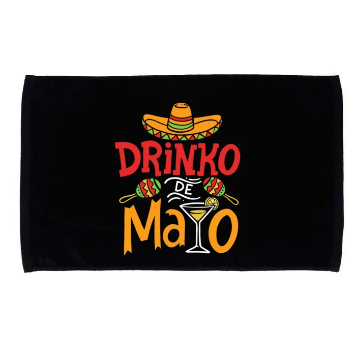 Drinko De Mayo Cinco De Mayo Fiesta Microfiber Hand Towel