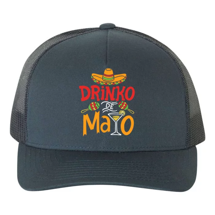 Drinko De Mayo Cinco De Mayo Fiesta Yupoong Adult 5-Panel Trucker Hat