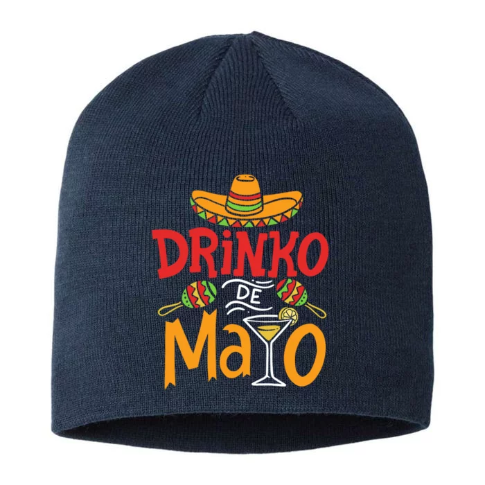 Drinko De Mayo Cinco De Mayo Fiesta 8 1/2in Sustainable Knit Beanie