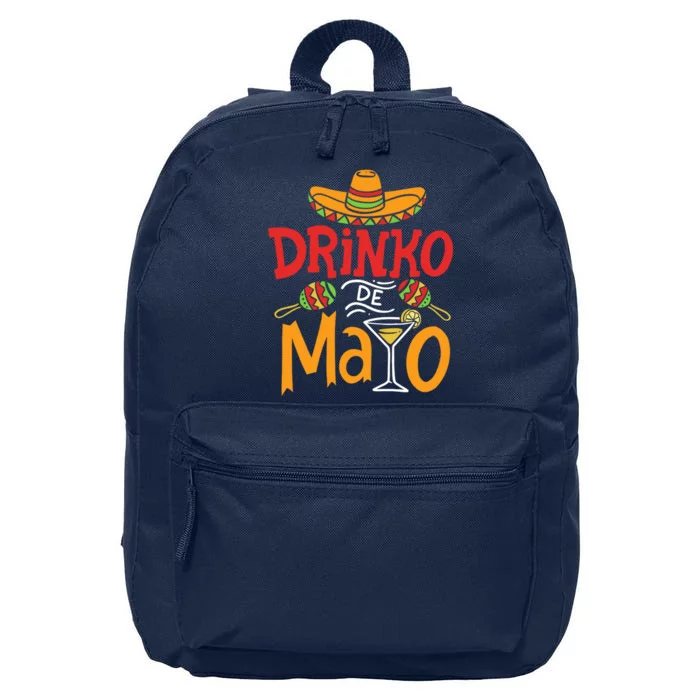 Drinko De Mayo Cinco De Mayo Fiesta 16 in Basic Backpack