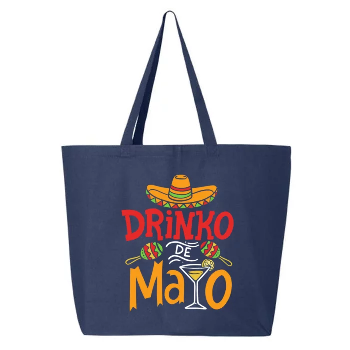 Drinko De Mayo Cinco De Mayo Fiesta 25L Jumbo Tote