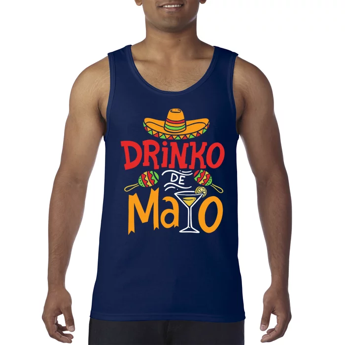 Drinko De Mayo Cinco De Mayo Fiesta Tank Top