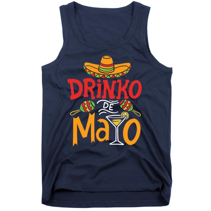 Drinko De Mayo Cinco De Mayo Fiesta Tank Top