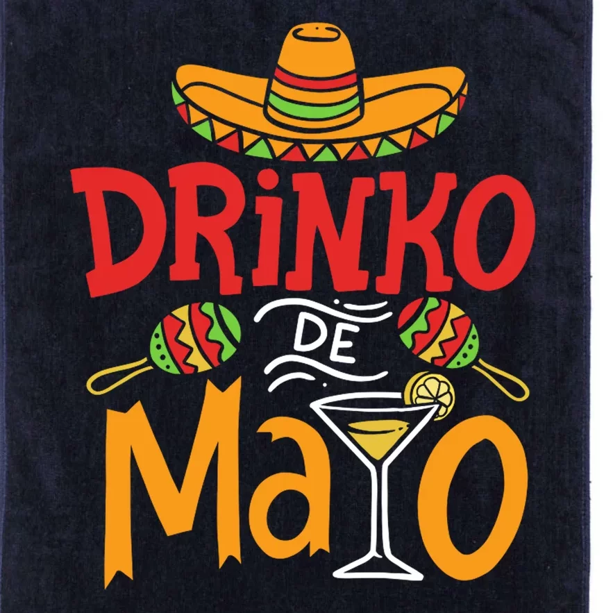 Drinko De Mayo Cinco De Mayo Fiesta Platinum Collection Golf Towel