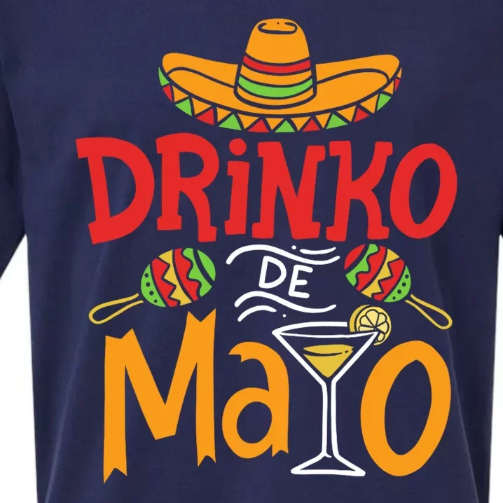 Drinko De Mayo Cinco De Mayo Fiesta Sueded Cloud Jersey T-Shirt