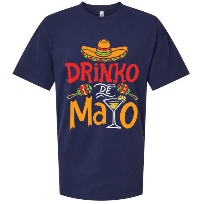 Drinko De Mayo Cinco De Mayo Fiesta Sueded Cloud Jersey T-Shirt