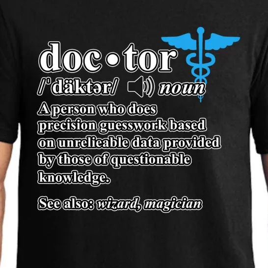 Doctor Definition Medical School Student Graduate Graphic Gift Pajama Set