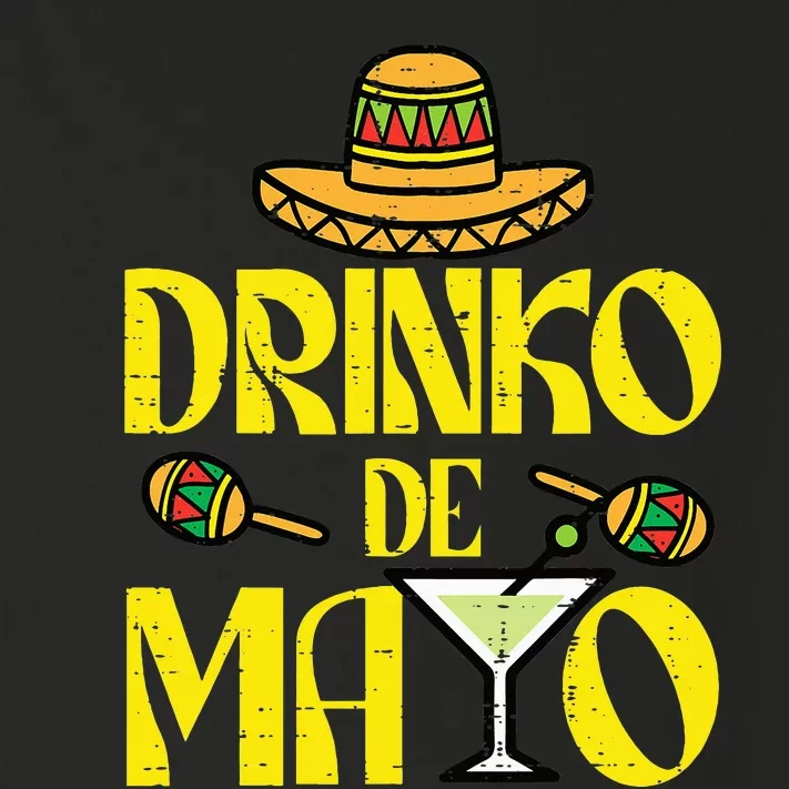 Drinko De Mayo Funny Cinco De Mayo Mexican Fiesta Party Toddler Long Sleeve Shirt