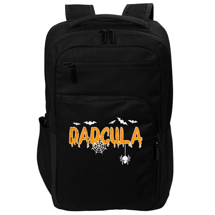 Dadcula Daddy Matching Family Halloween Costume Dad Impact Tech Backpack