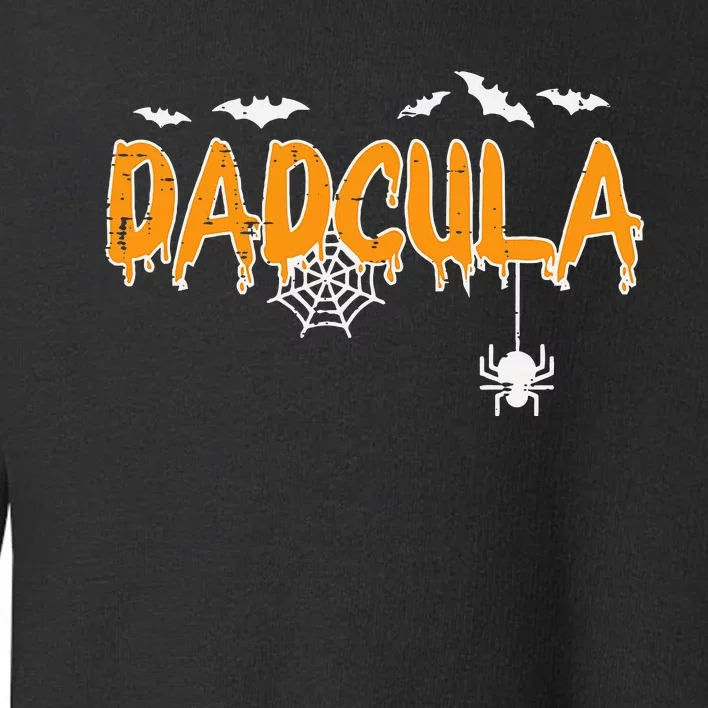 Dadcula Daddy Matching Family Halloween Costume Dad Toddler Sweatshirt