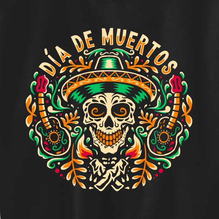 Dia De Muertos Kids Sweatshirt