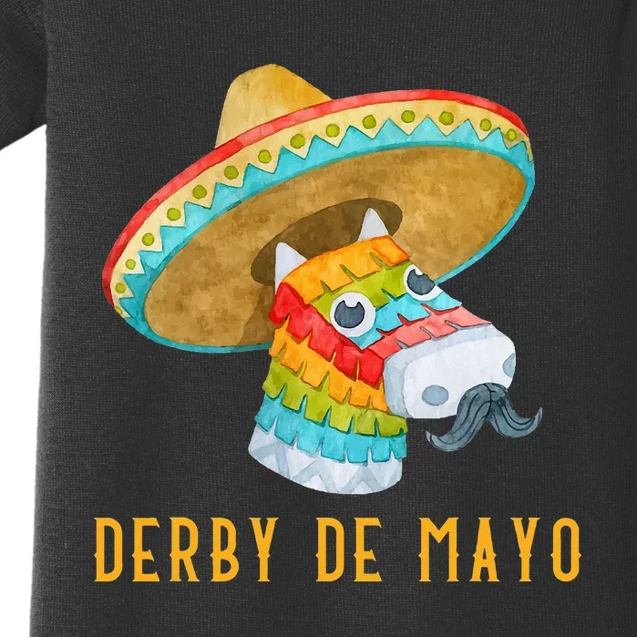 Derby de Mayo Kentucky Horse Race Mexican Baby Bodysuit