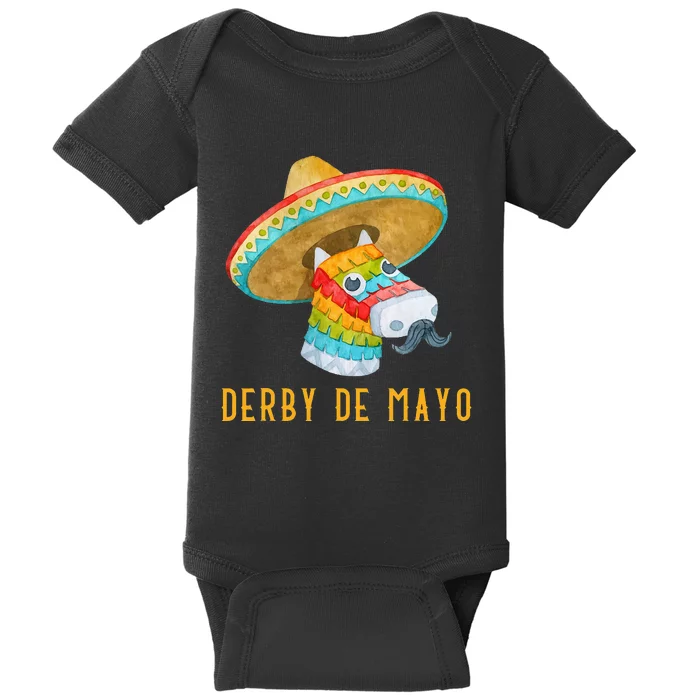 Derby de Mayo Kentucky Horse Race Mexican Baby Bodysuit