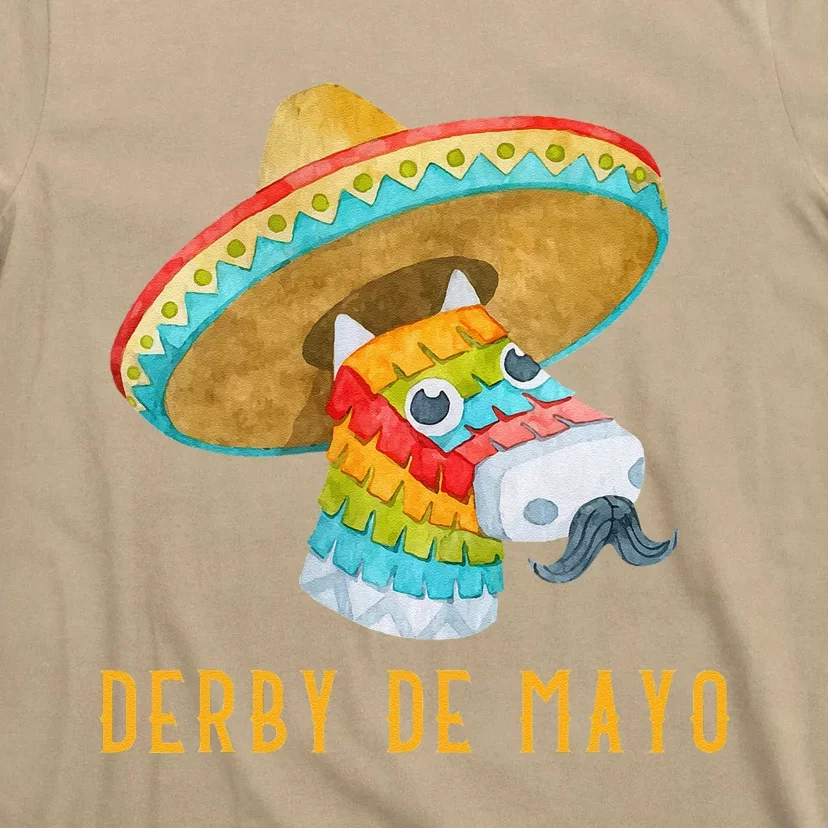 Derby De Mayo Kentucky Horse Race Mexico Pinata Mexican T-Shirt