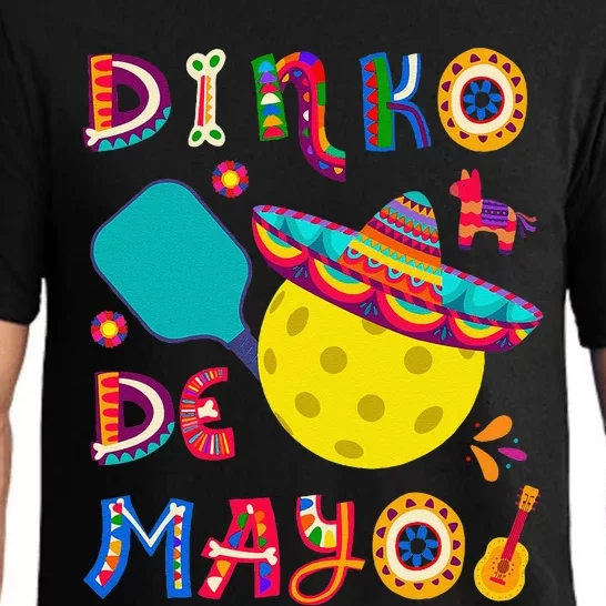 Dinko De Mayo Funny Cinco De Mayo Funny Pickleball Pajama Set