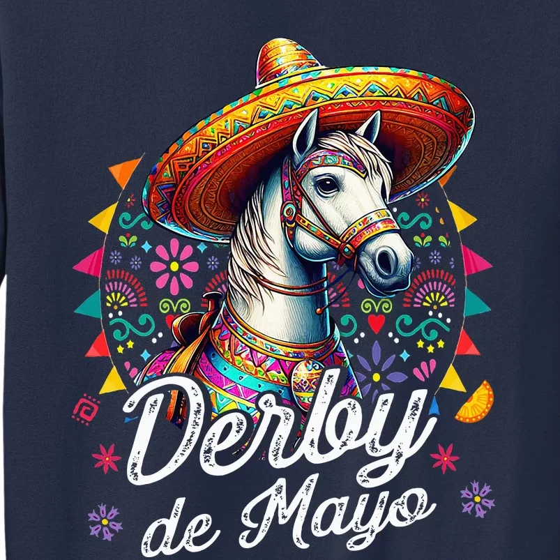 Derby De Mayo Horse Racing Mexican Sweatshirt