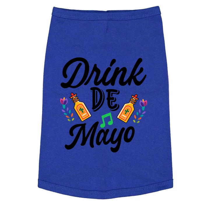 Drink De Mayo Funny Cinco De Mayo Doggie Tank