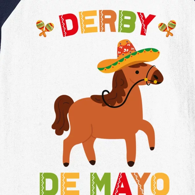 Derby De Mayo Great Gift Cinco De Derby Sanchez Race Kentucky Fun Cool Gift Baseball Sleeve Shirt