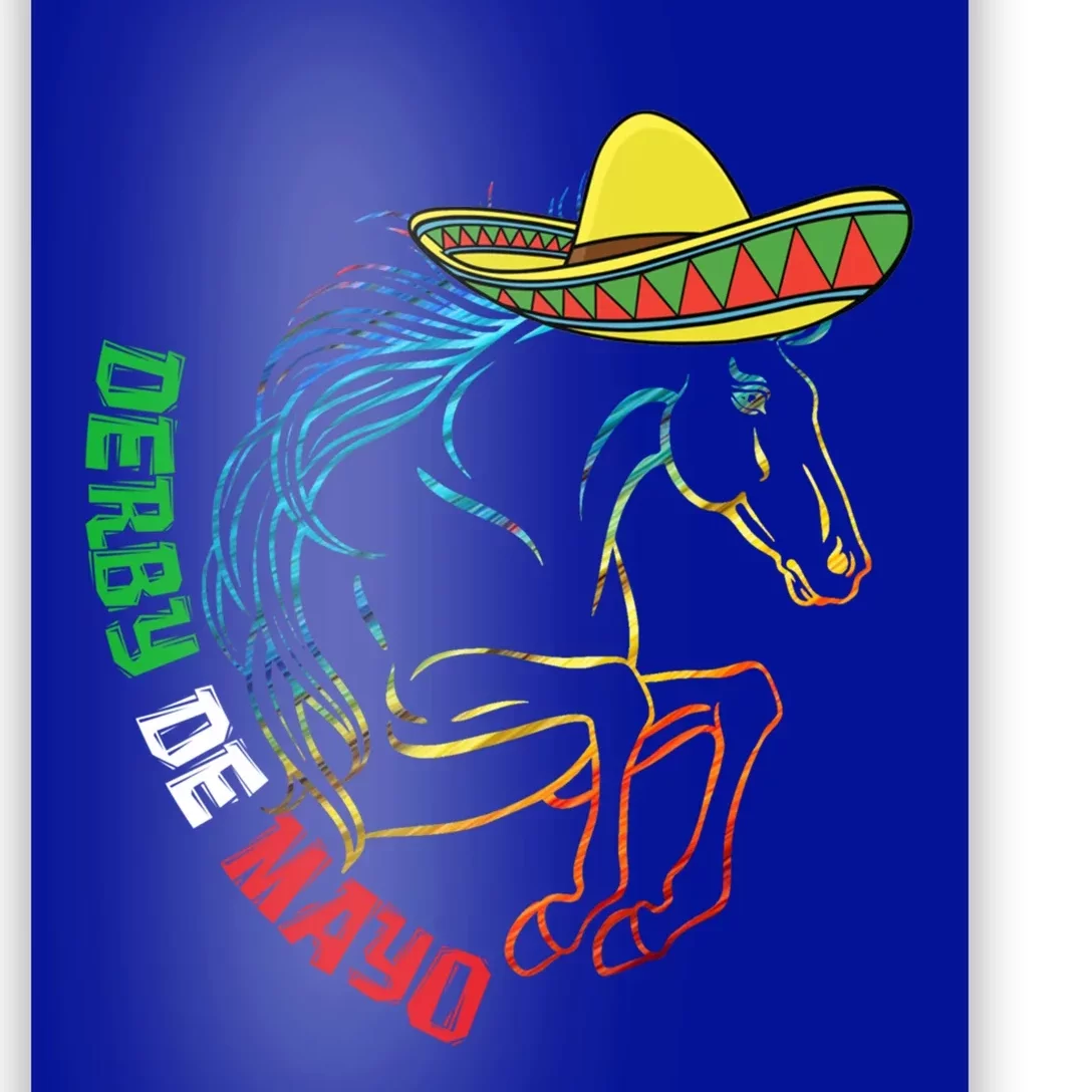 Derby De Mayo Gift Kentucky Horse Race Mexico Gift Poster