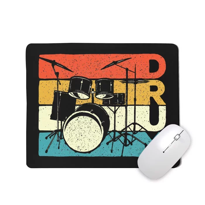 Drum Drummer Music Band Lover Percussion Mousepad