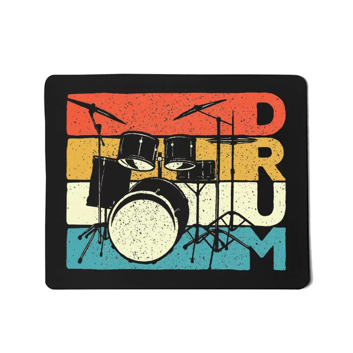 Drum Drummer Music Band Lover Percussion Mousepad