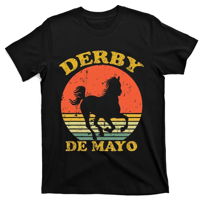 Derby De Mayo Party 2024 Lets Fiesta Horse Race T-Shirt