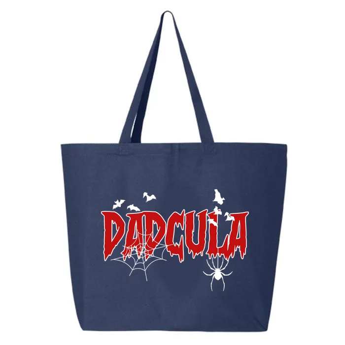 Dadcula Daddy Matching Family Halloween Costume For Dad Great Gift 25L Jumbo Tote