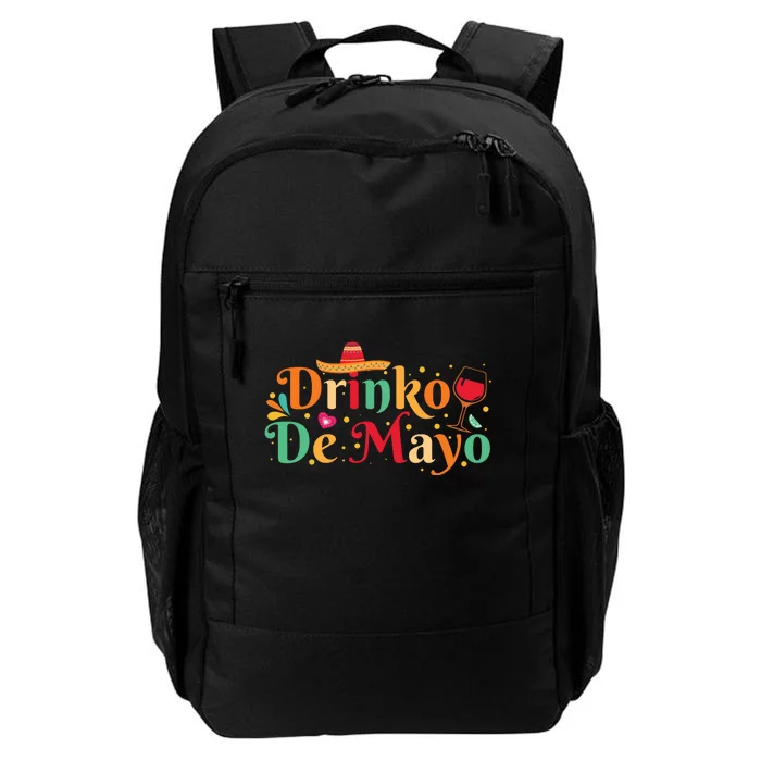 Drinko De Mayo Typography T Daily Commute Backpack