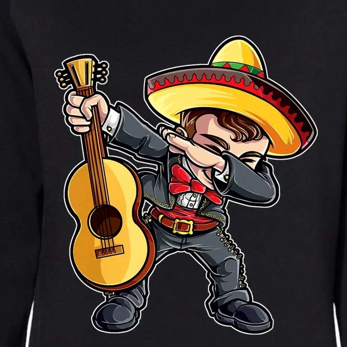 Dabbing Dab Mariachi Dad Mexican Sombrero Cinco De Mayo Daddy Fiesta Womens California Wash Sweatshirt