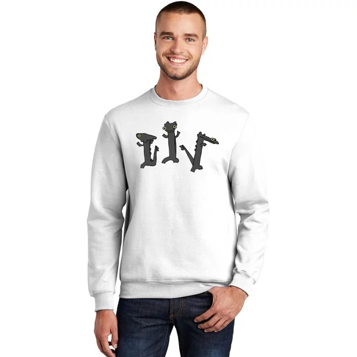 Dancing Dragon Meme Sweatshirt