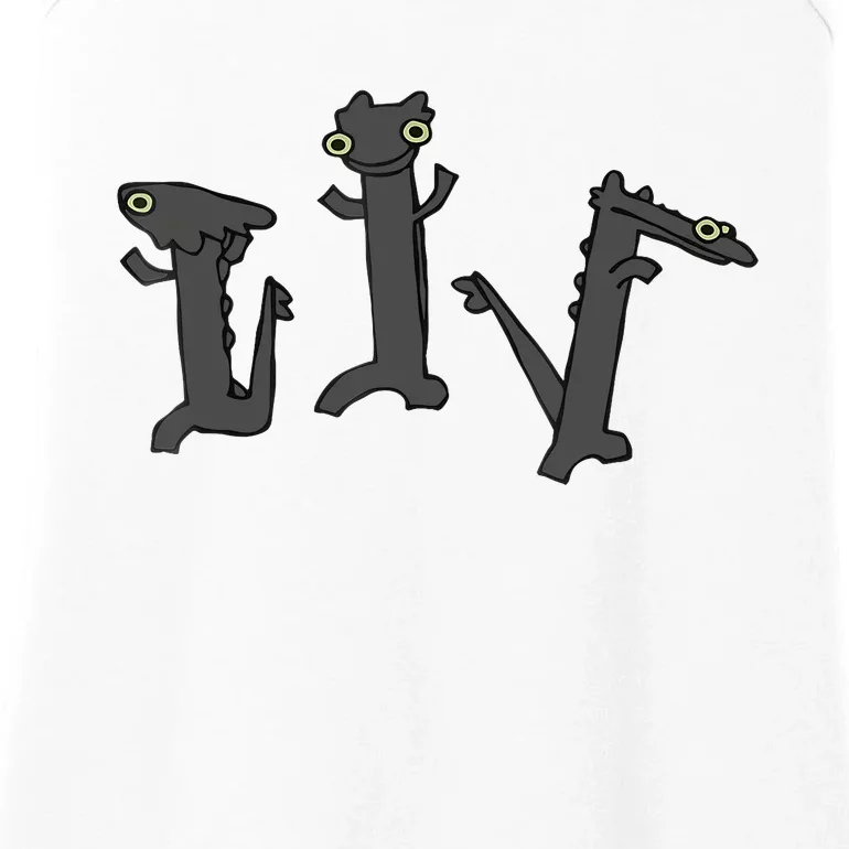 Dancing Dragon Meme Ladies Essential Tank