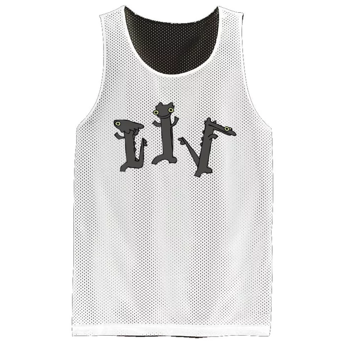 Dancing Dragon Meme Mesh Reversible Basketball Jersey Tank