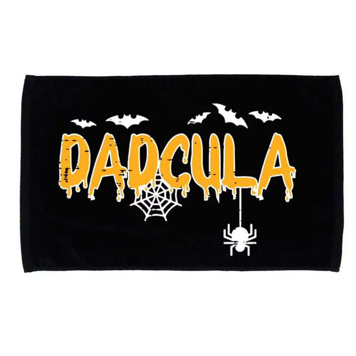 Dadcula Daddy Matching Family Halloween Costume Dad Microfiber Hand Towel