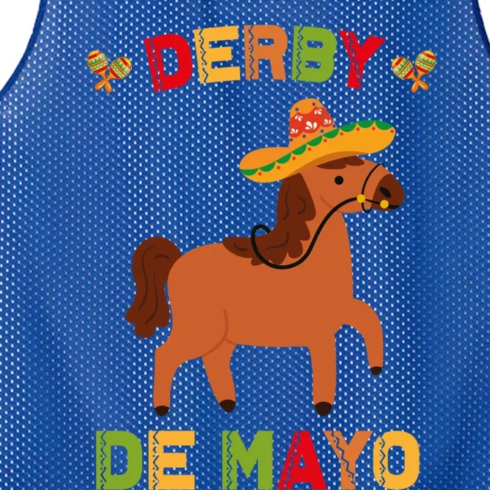 Derby De Mayo Cute Gift Cinco De Derby Sanchez Race Kentucky Fun Great Gift Mesh Reversible Basketball Jersey Tank