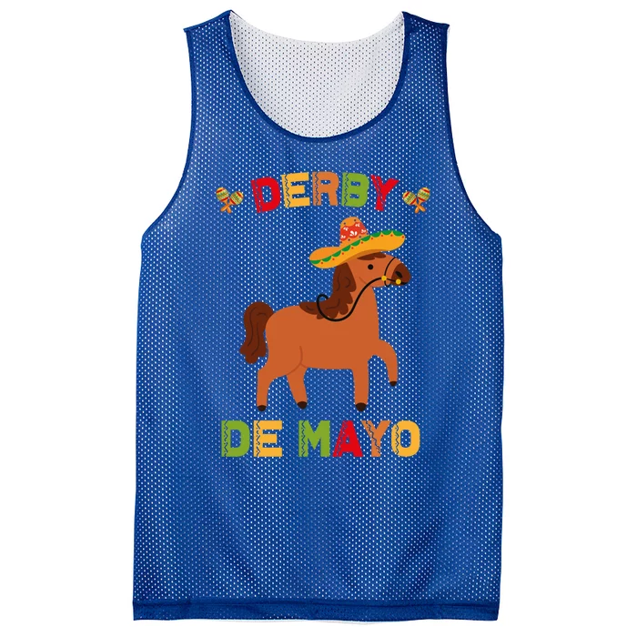 Derby De Mayo Cute Gift Cinco De Derby Sanchez Race Kentucky Fun Great Gift Mesh Reversible Basketball Jersey Tank