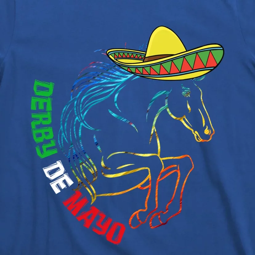 Derby De Mayo Gift Kentucky Horse Race Mexico Gift T-Shirt