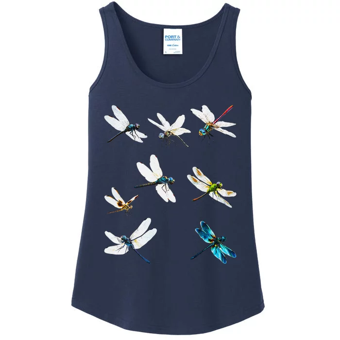 Dragonfly Dragonflies Natural Mosquito Repellent Biting Bugs Ladies Essential Tank