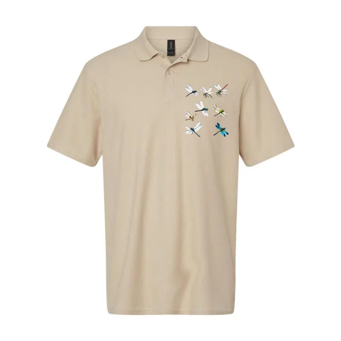 Dragonfly Dragonflies Natural Mosquito Repellent Biting Bugs Softstyle Adult Sport Polo