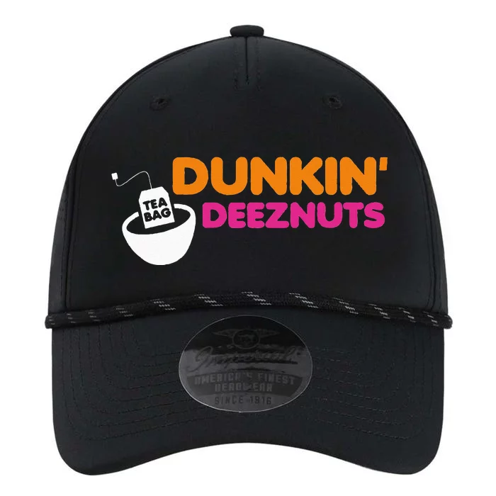 Dunkin Deez Nuts Funny Dunkin Deeznuts Tea Bag Performance The Dyno Cap